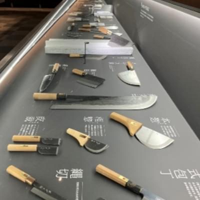 刃物の歴史と包丁展示
